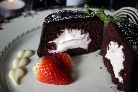 Chocolate Covered Strawberry Cake