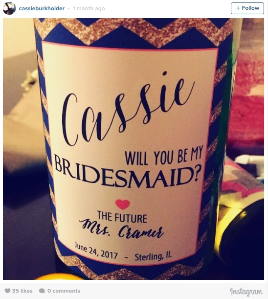 For the Newlyweds, Who Love Wine – Bridal Shower Gift