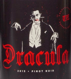 dracula wine label