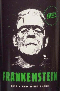 frankenstein wine label