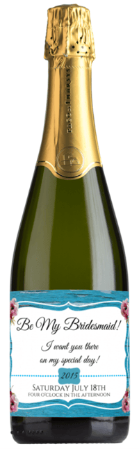 Will You Be My Bridemaid Wine Bottle Will You Be My Bridemaid Wine Bottle