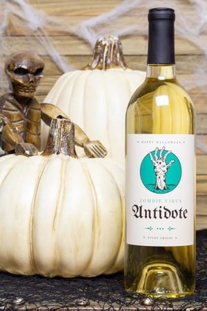 antidote wine bottle