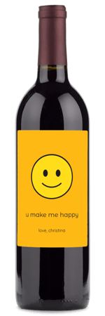 wine gifts with emojis