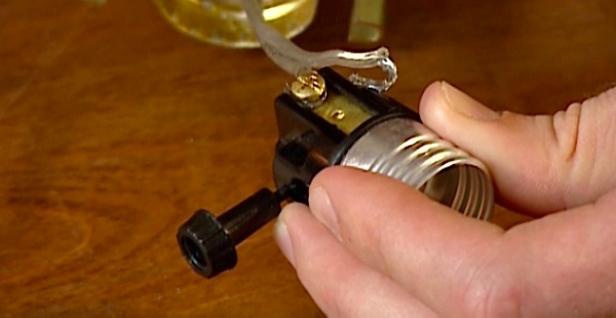 How to Make a Chandelier from Old Wine Bottles Step 3 Electrical Wiring
