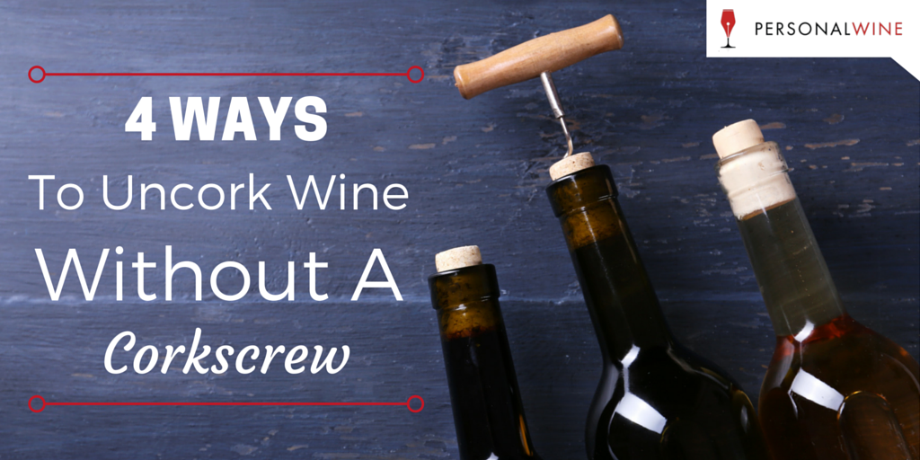 how to open a wine bottle without corkscrew