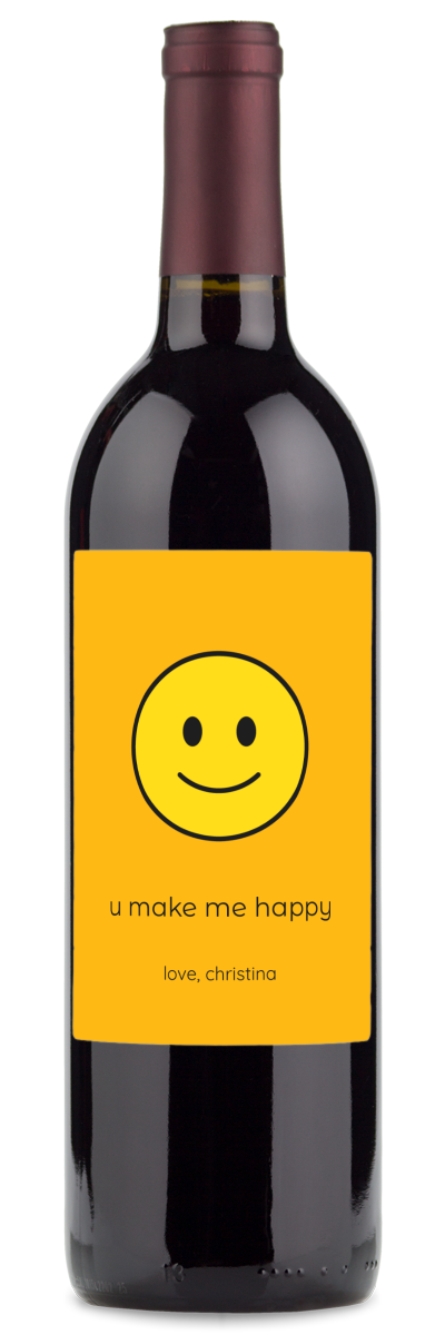 wine gifts with emojis