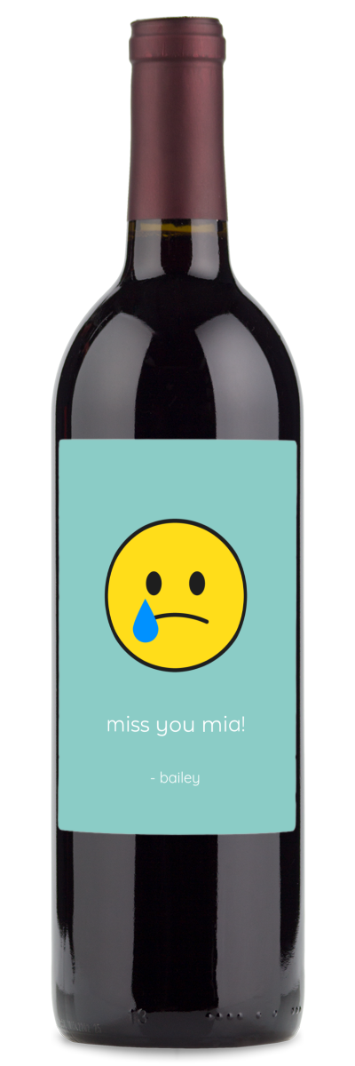 wine gifts with emojis